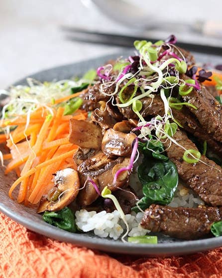 Korean-style rice bowl