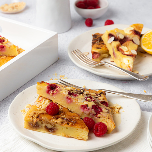 Sharing-style traybake pancakes