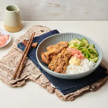 Fried Chicken Donburi