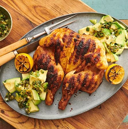 Paprika butterfly chicken