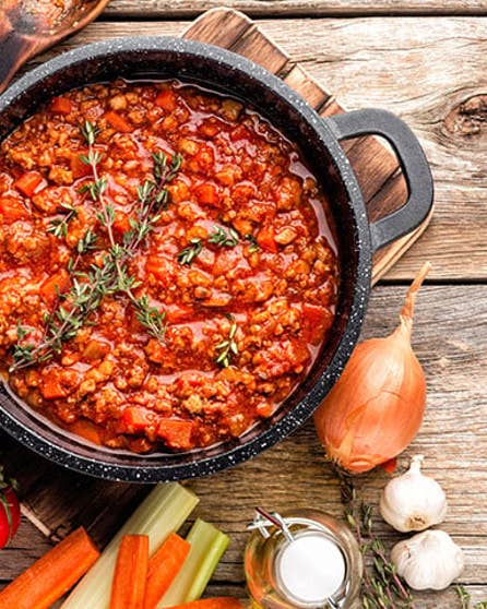 Slow-cooker bolognaise