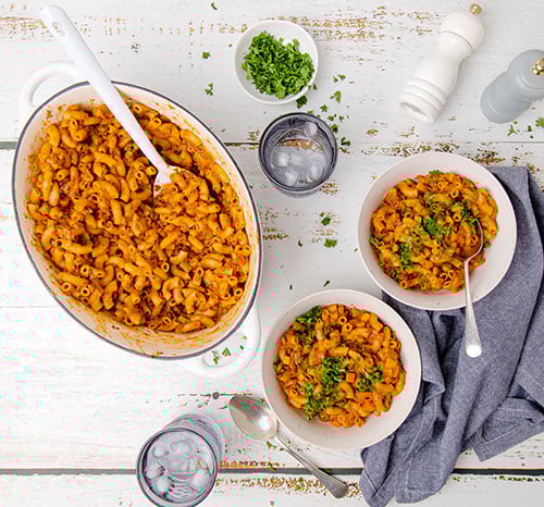 One pot macaroni and cheese