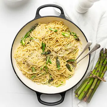ASPARAGUS CACIO E PEPE