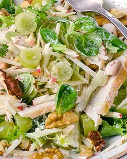 Waldorf turkey salad