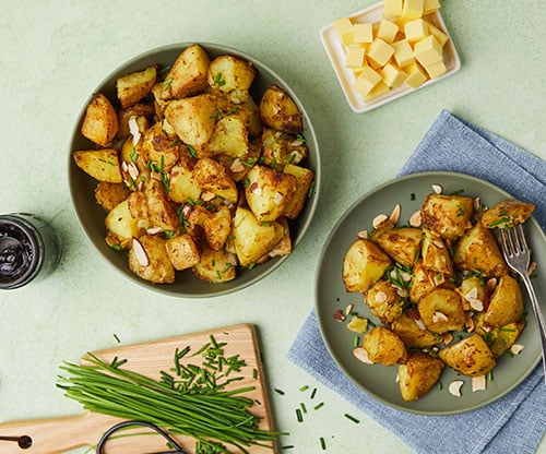 Marmite butter potatoes