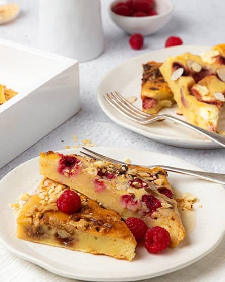 Sharing-style traybake pancakes