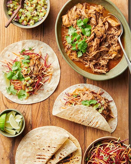 Pulled pork tacos