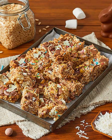 Easter bunny rice snap slice