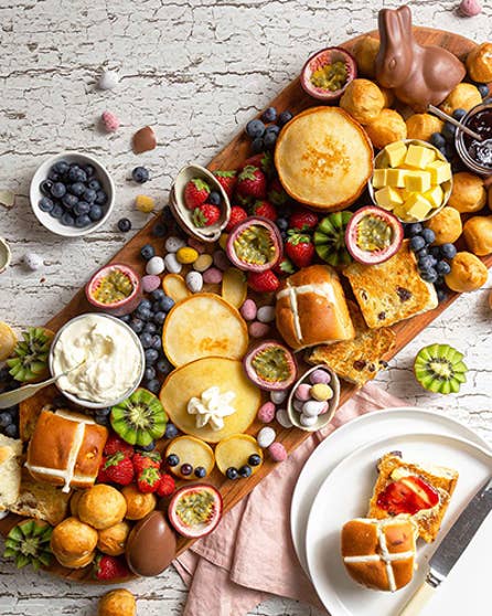 Easter brunch grazing platter