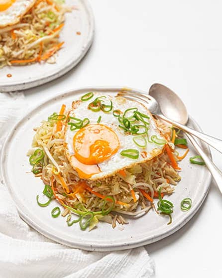 Cheat's nasi goreng inspired rice