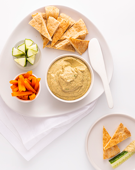 Garlic hummus