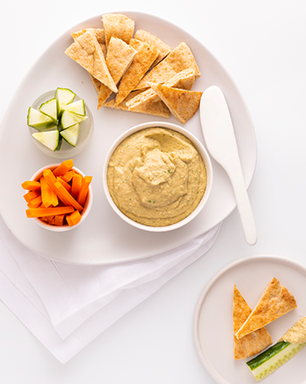 Garlic hummus