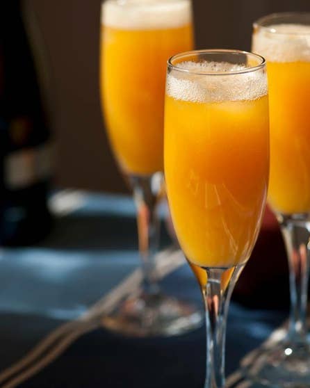 Alcohol free bellini