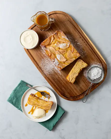 Hidden pear cake