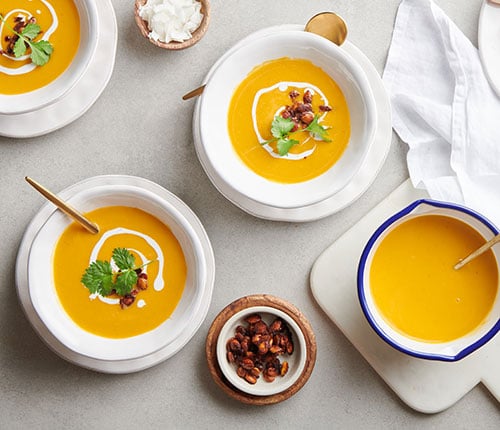 Thai-inspired pumpkin soup