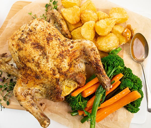 Anika's go-to roast chicken