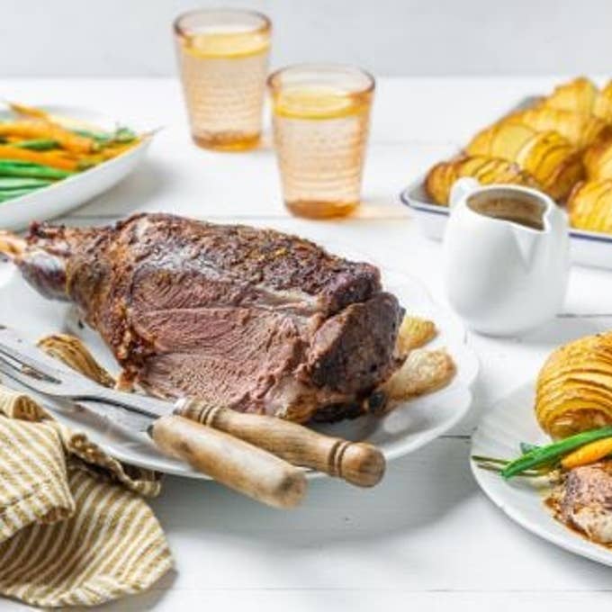 Zesty Cinnamon Slow-Roast Lamb Leg-2