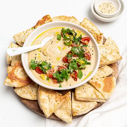Smoky paprika and eggplant dip