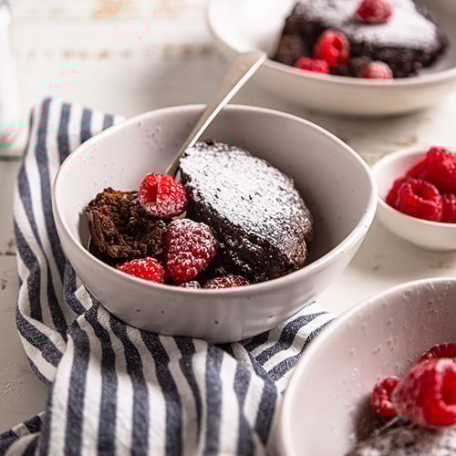 Slow cooker chocolate brownie