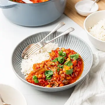 MediterraneanInspiredTomatoEggplantStew1