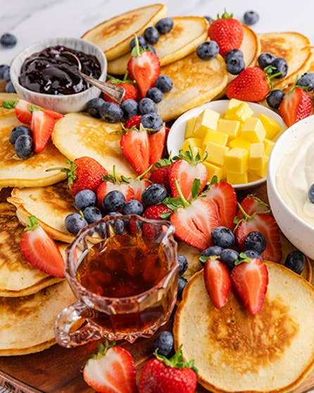 Pikelet sharing platter
