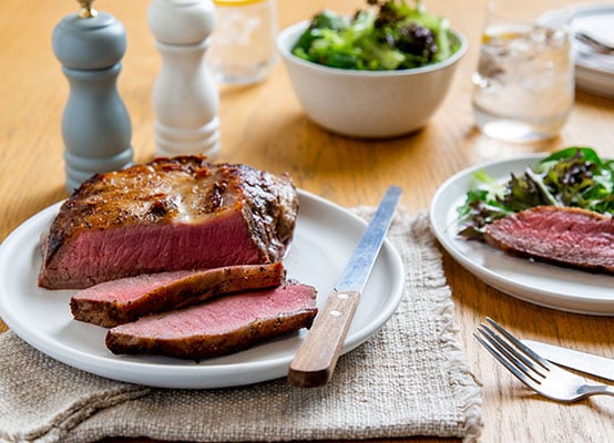 How to cook a whole beef sirloin on the BBQ