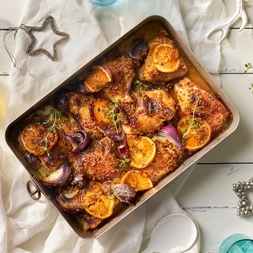 Crackin' chicken tray bake