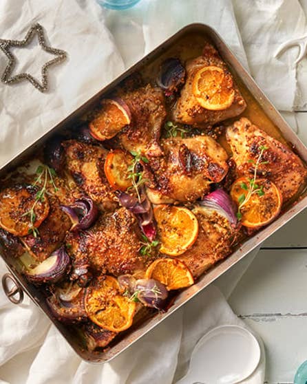 Crackin' chicken tray bake