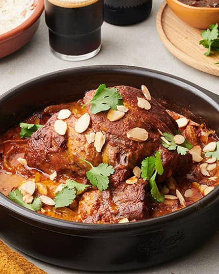 Slow cooked Indian spiced lamb