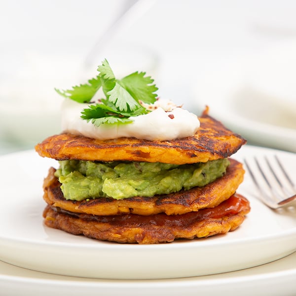 Spicy-Corn-Fritter-Stack-600x600
