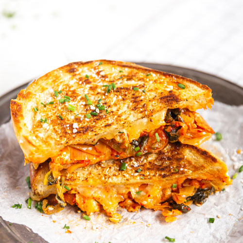 Korean style grilled cheese