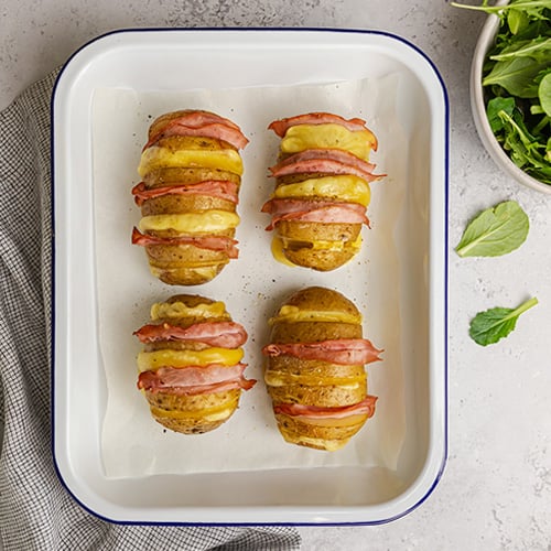 HamCheeseStuffedBakedPotatoes500x500v2