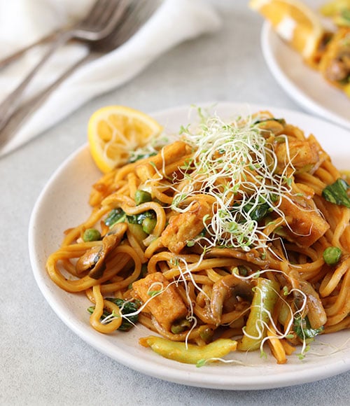 Friday night saucy noodles