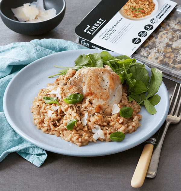 Mediterranean Risotto with Chicken