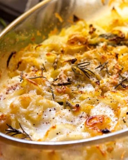 Potato and ham bake
