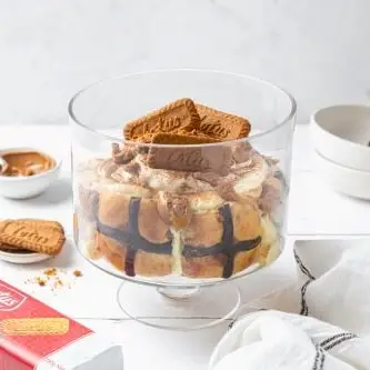 Lotus Biscoff Hot Cross Bun Trifle-2