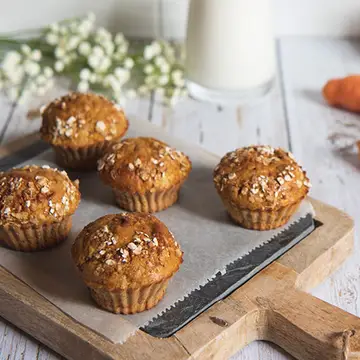 carrot-banana-oat-muffins