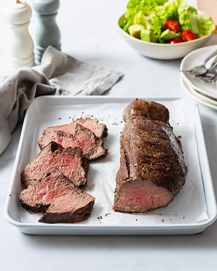 How to cook a whole beef eye fillet in the oven