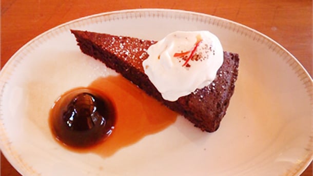 MexicanChocolateTortewithKahluaJelly