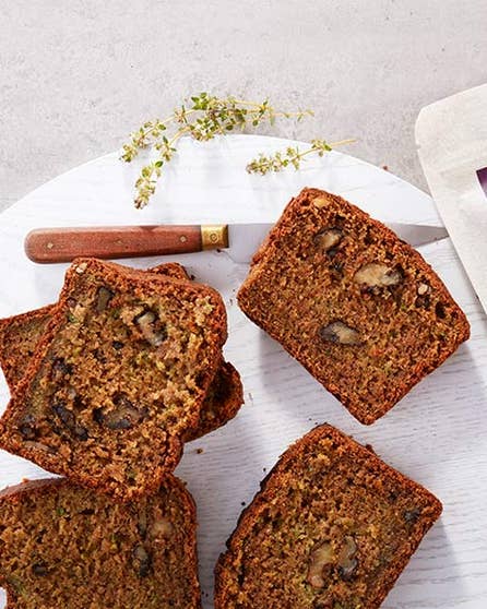 Courgette bread