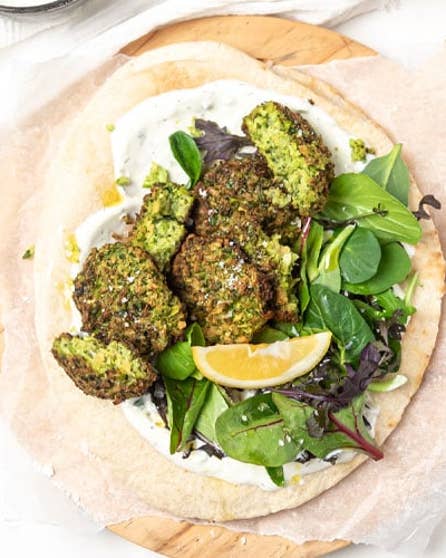 Broccoli falafels