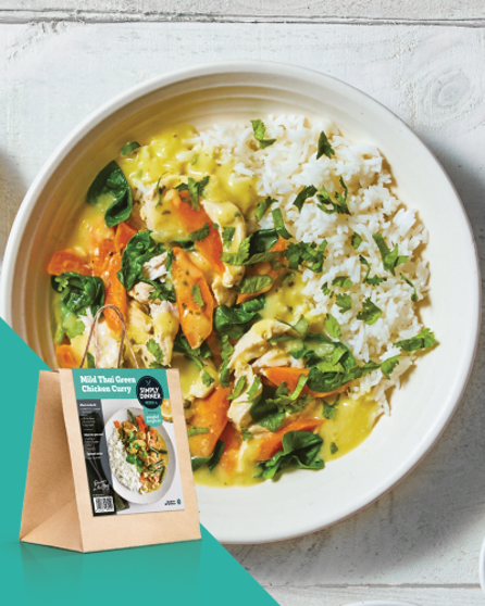 Thai green chicken curry