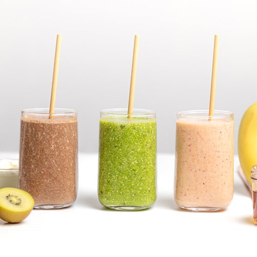Smoothies three ways