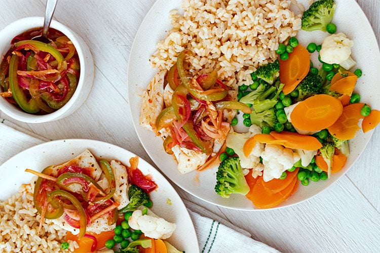 Sweet and sour seared fish