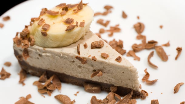 Ice cream coffee pie