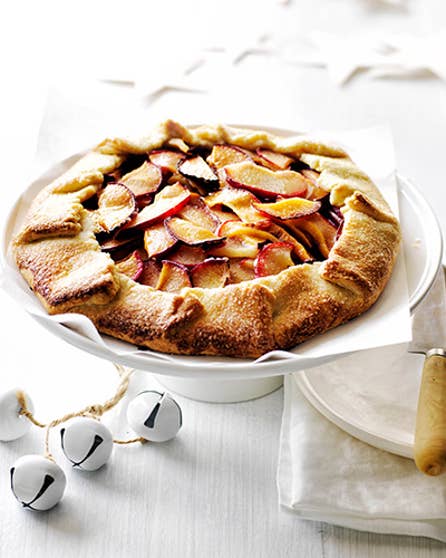 Plum galette