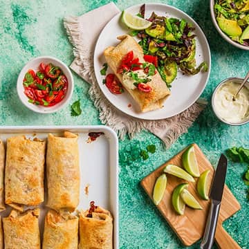 Crispy-Baked-Chimichangas