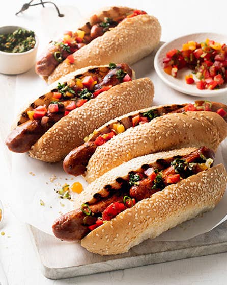 Argentinian style hotdogs