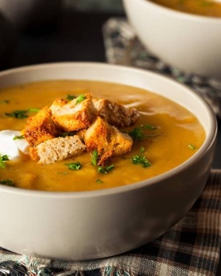 Roast pumpkin soup