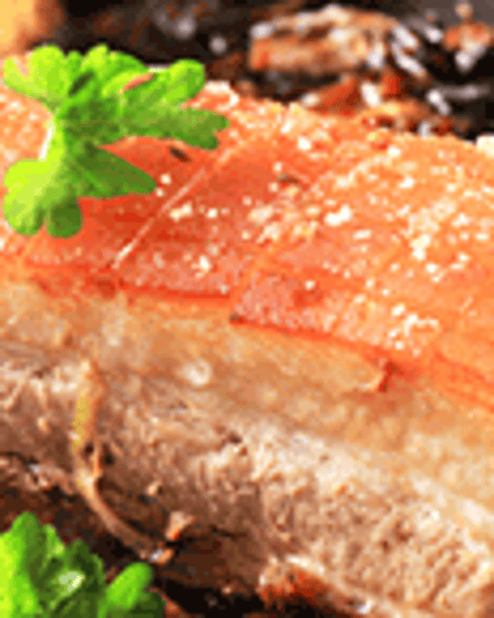 Perfect pork crackling